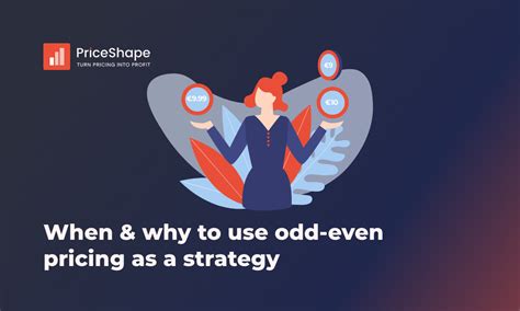 even pricing|When & why to use odd.